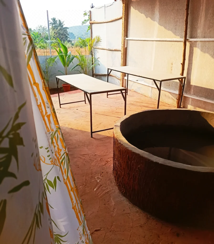 Mud Bath arambol in Goa