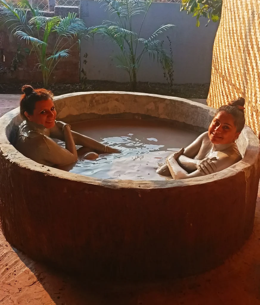 Mud Bath arambol in Goa